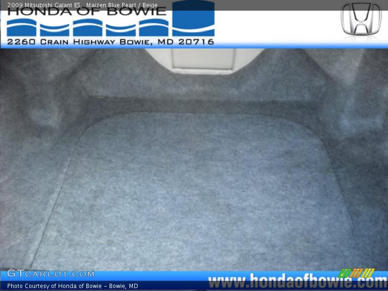 Maizen Blue Pearl / Beige 2009 Mitsubishi Galant ES