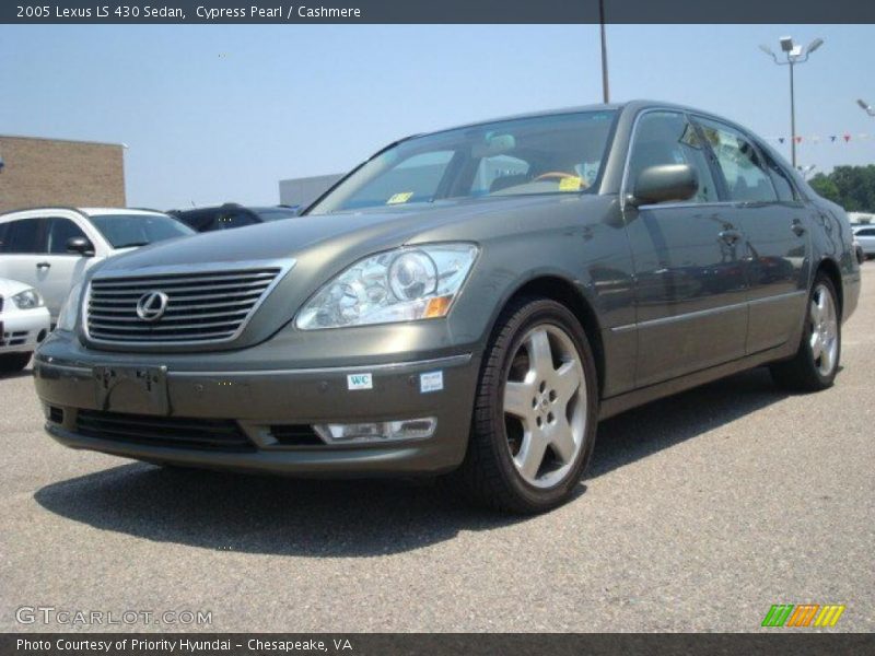 Cypress Pearl / Cashmere 2005 Lexus LS 430 Sedan