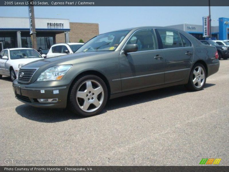 Cypress Pearl / Cashmere 2005 Lexus LS 430 Sedan
