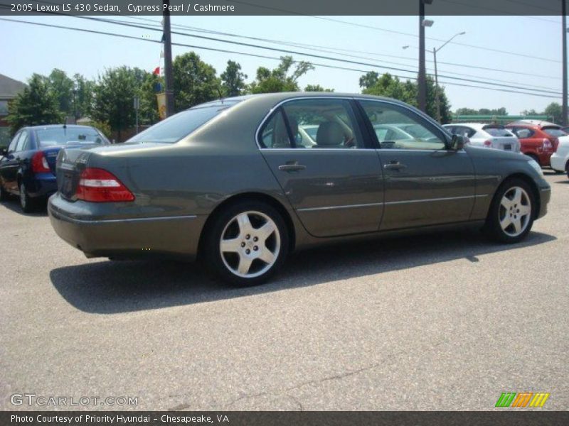 Cypress Pearl / Cashmere 2005 Lexus LS 430 Sedan