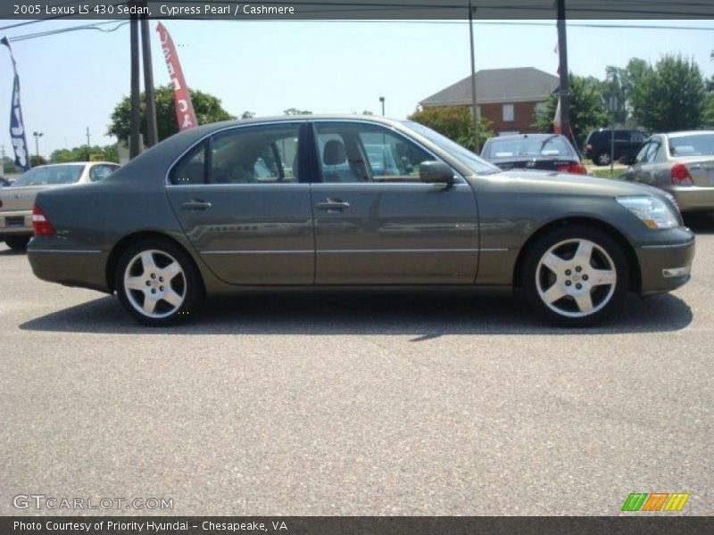 Cypress Pearl / Cashmere 2005 Lexus LS 430 Sedan