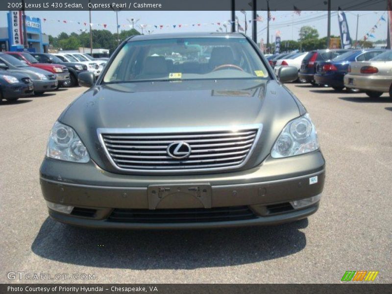 Cypress Pearl / Cashmere 2005 Lexus LS 430 Sedan