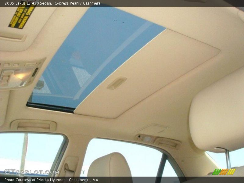 Cypress Pearl / Cashmere 2005 Lexus LS 430 Sedan
