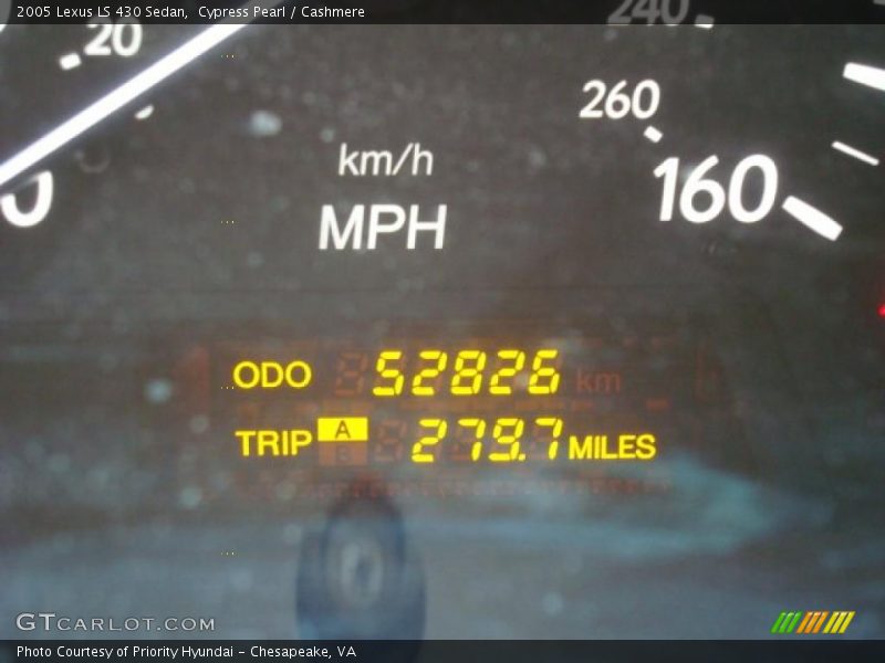 Cypress Pearl / Cashmere 2005 Lexus LS 430 Sedan