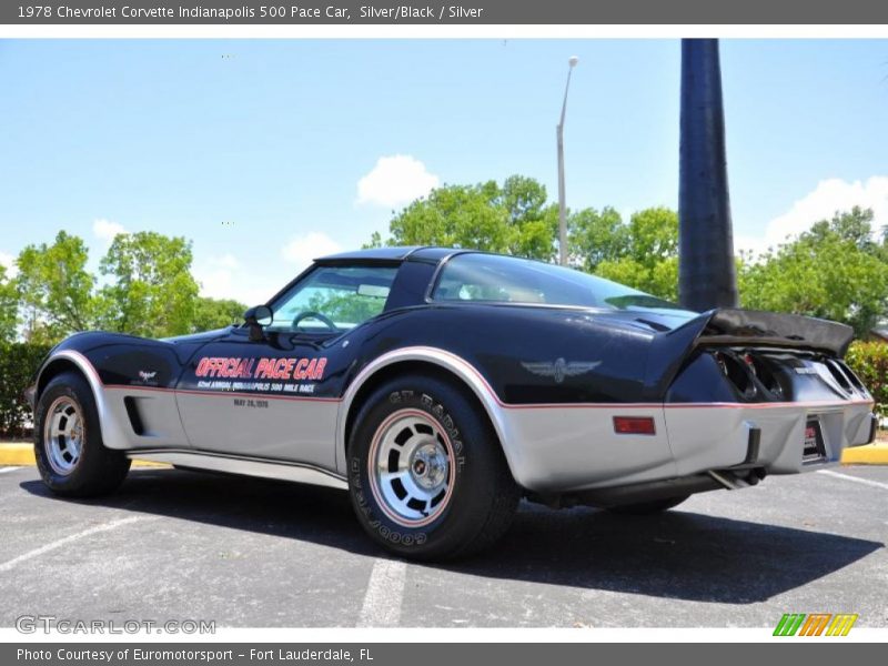 Silver/Black / Silver 1978 Chevrolet Corvette Indianapolis 500 Pace Car