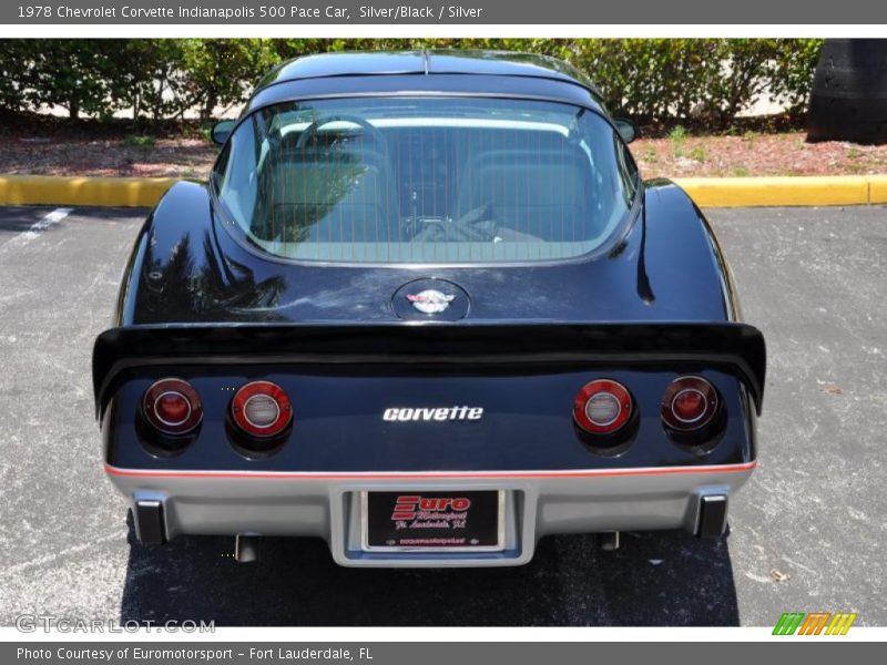 Silver/Black / Silver 1978 Chevrolet Corvette Indianapolis 500 Pace Car