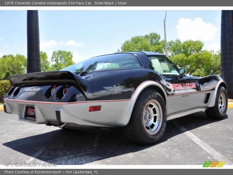 Silver/Black / Silver 1978 Chevrolet Corvette Indianapolis 500 Pace Car