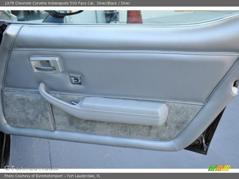 Silver/Black / Silver 1978 Chevrolet Corvette Indianapolis 500 Pace Car