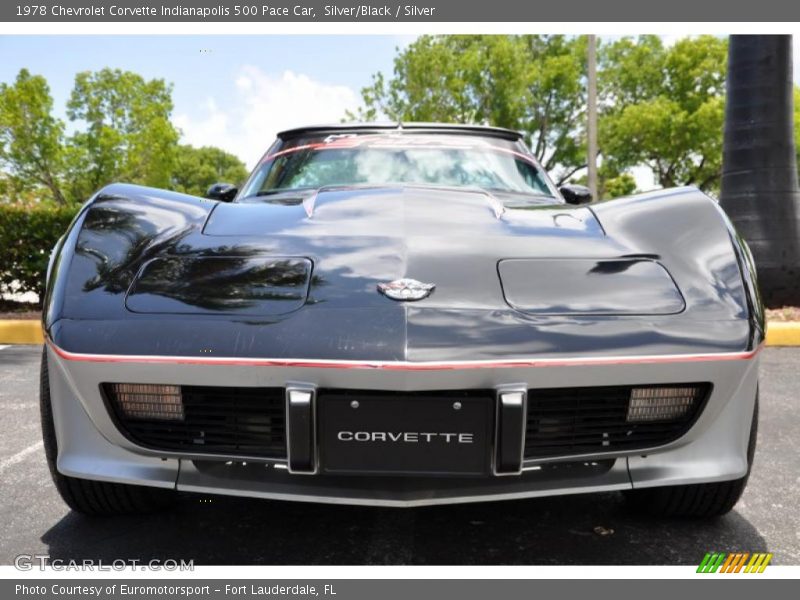 Silver/Black / Silver 1978 Chevrolet Corvette Indianapolis 500 Pace Car