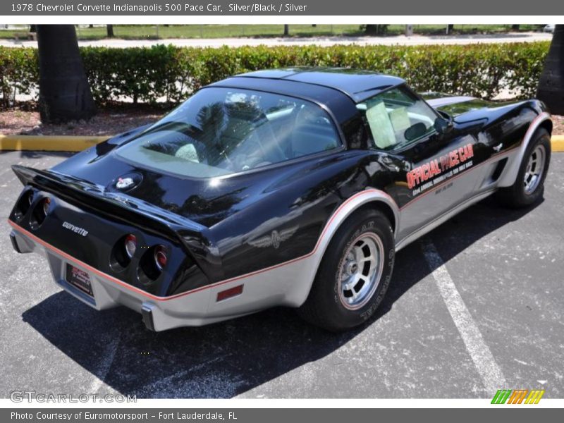 Silver/Black / Silver 1978 Chevrolet Corvette Indianapolis 500 Pace Car