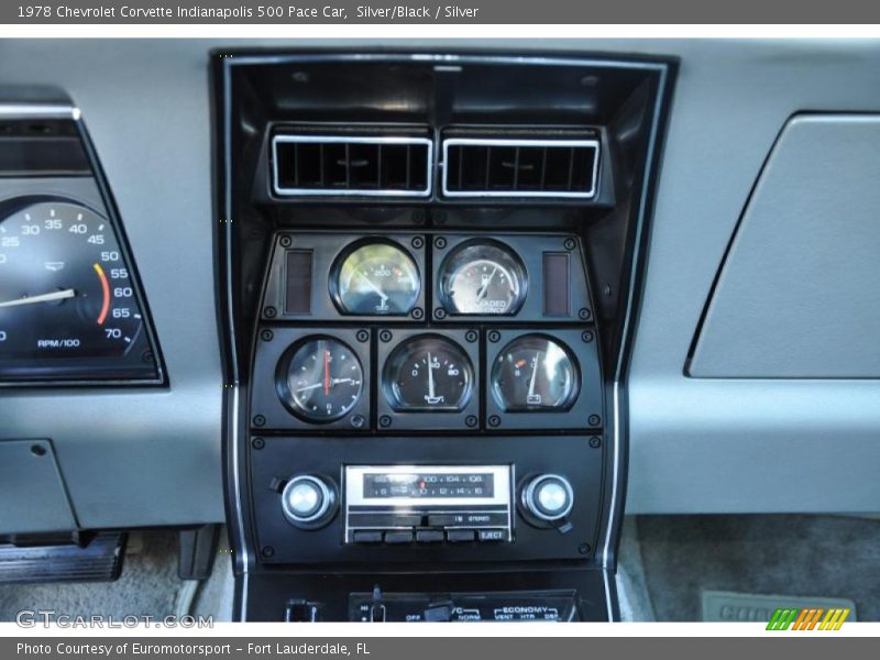 Silver/Black / Silver 1978 Chevrolet Corvette Indianapolis 500 Pace Car
