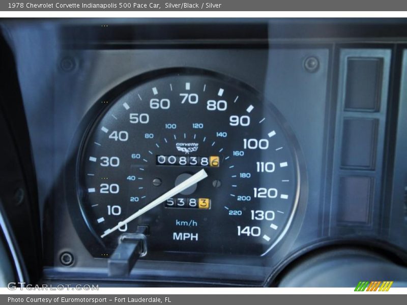 Silver/Black / Silver 1978 Chevrolet Corvette Indianapolis 500 Pace Car