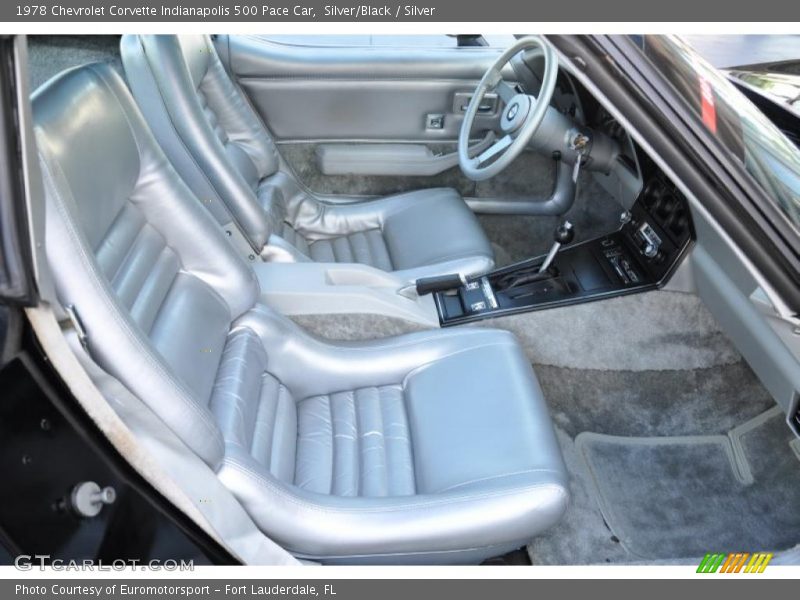 Silver/Black / Silver 1978 Chevrolet Corvette Indianapolis 500 Pace Car