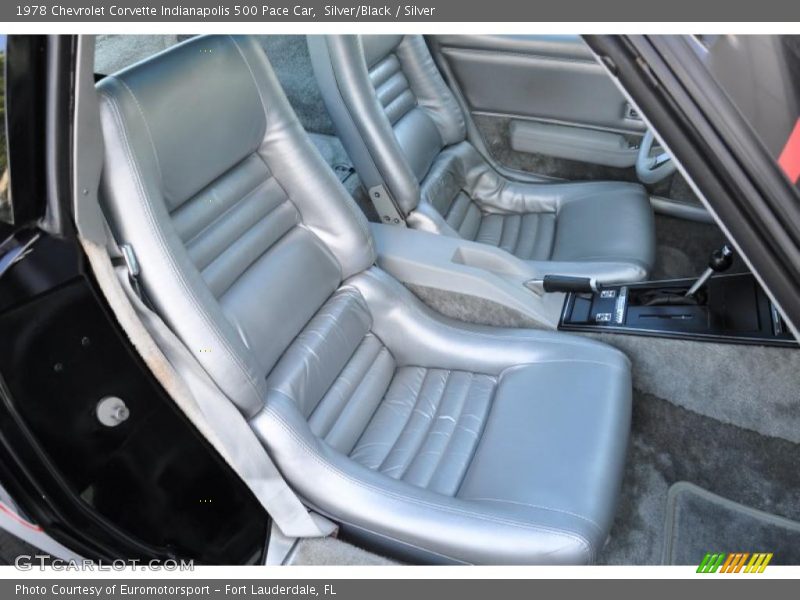 Silver/Black / Silver 1978 Chevrolet Corvette Indianapolis 500 Pace Car