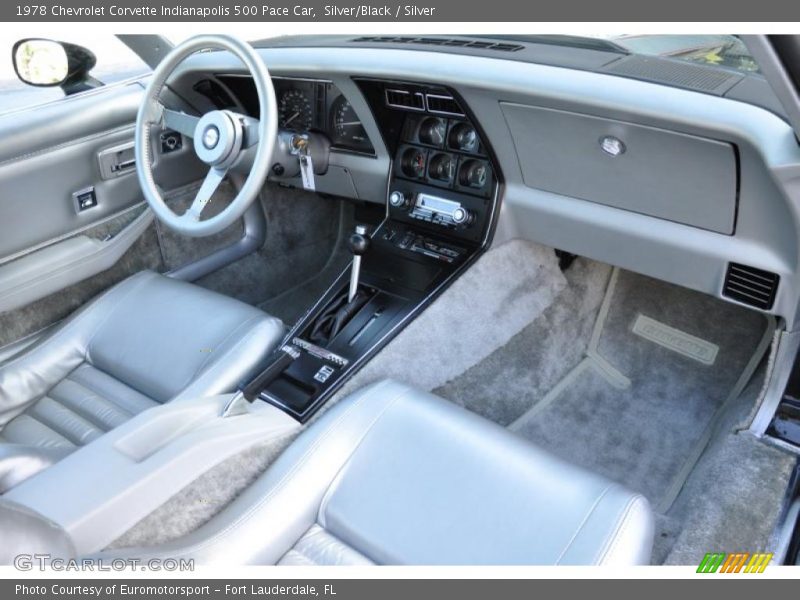 Silver/Black / Silver 1978 Chevrolet Corvette Indianapolis 500 Pace Car