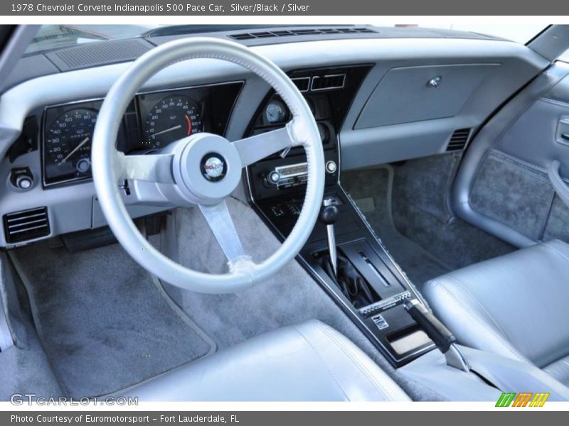 Silver/Black / Silver 1978 Chevrolet Corvette Indianapolis 500 Pace Car