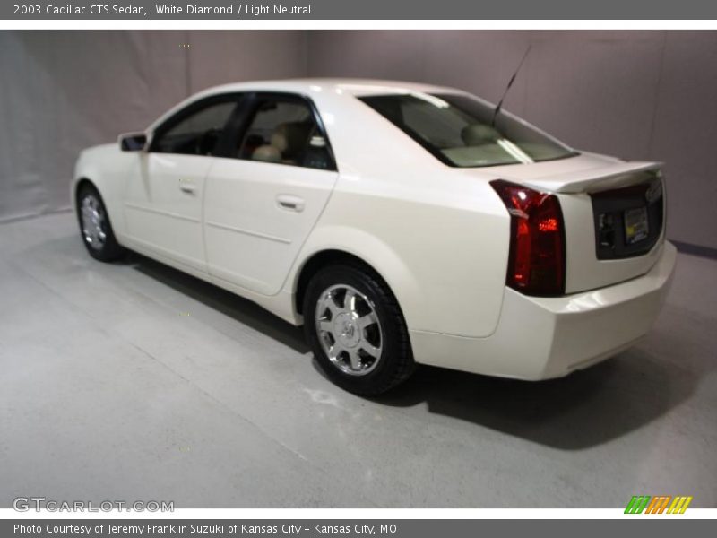 White Diamond / Light Neutral 2003 Cadillac CTS Sedan
