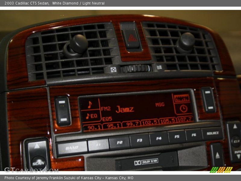 White Diamond / Light Neutral 2003 Cadillac CTS Sedan
