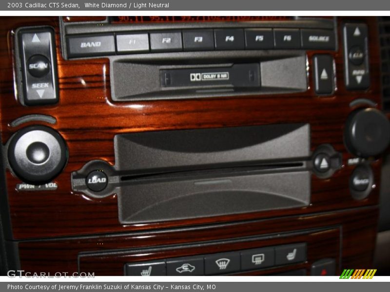 White Diamond / Light Neutral 2003 Cadillac CTS Sedan