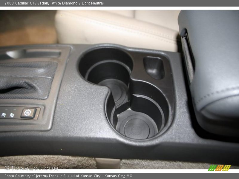 White Diamond / Light Neutral 2003 Cadillac CTS Sedan