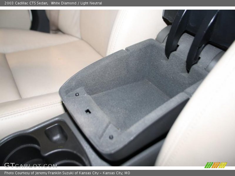 White Diamond / Light Neutral 2003 Cadillac CTS Sedan