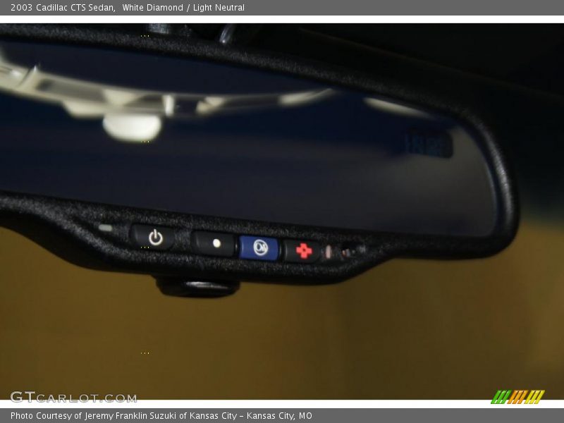 White Diamond / Light Neutral 2003 Cadillac CTS Sedan