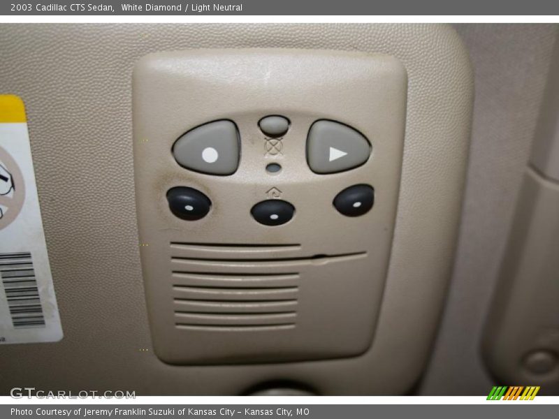 White Diamond / Light Neutral 2003 Cadillac CTS Sedan