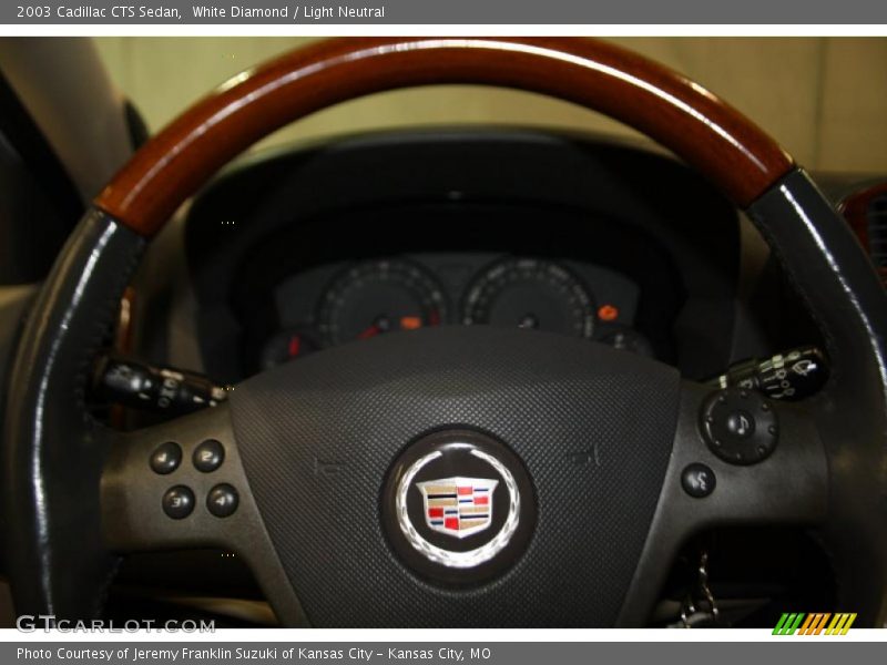 White Diamond / Light Neutral 2003 Cadillac CTS Sedan