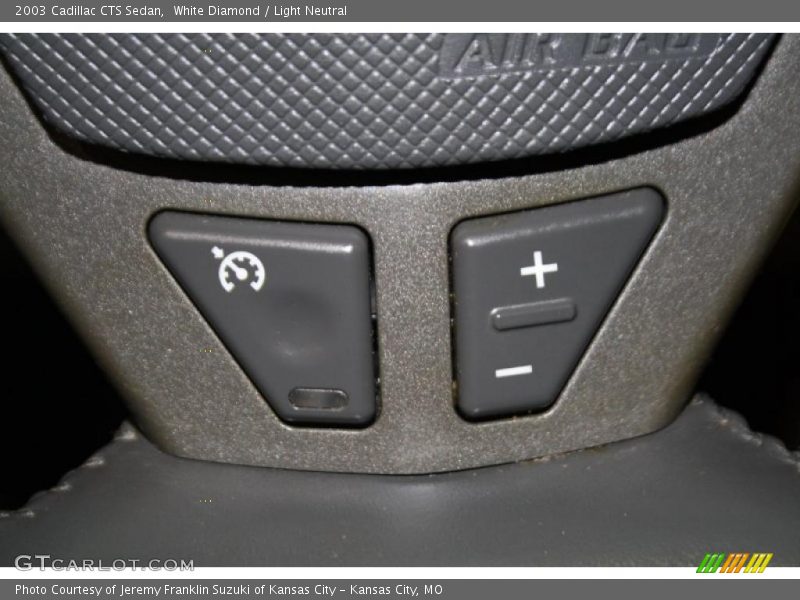 White Diamond / Light Neutral 2003 Cadillac CTS Sedan