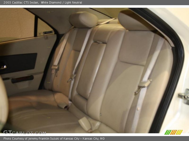 White Diamond / Light Neutral 2003 Cadillac CTS Sedan