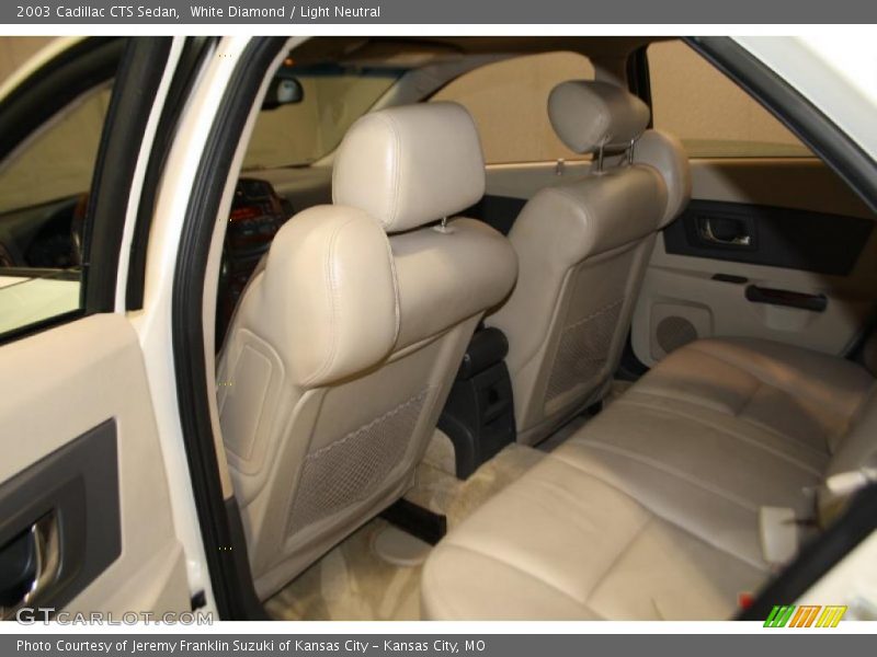 White Diamond / Light Neutral 2003 Cadillac CTS Sedan