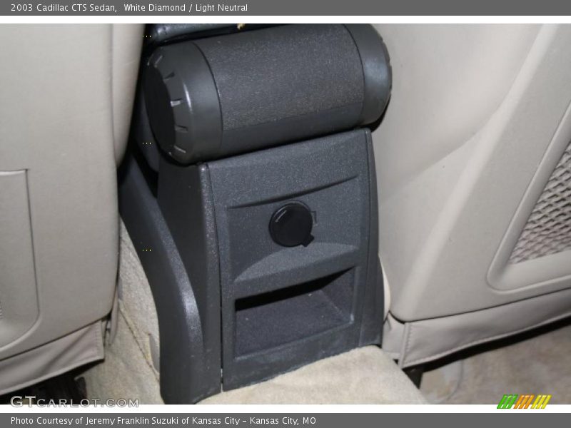 White Diamond / Light Neutral 2003 Cadillac CTS Sedan
