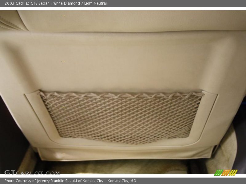 White Diamond / Light Neutral 2003 Cadillac CTS Sedan