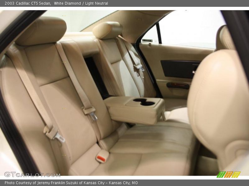 White Diamond / Light Neutral 2003 Cadillac CTS Sedan