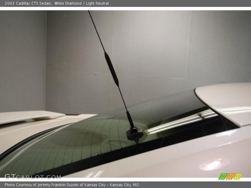 White Diamond / Light Neutral 2003 Cadillac CTS Sedan