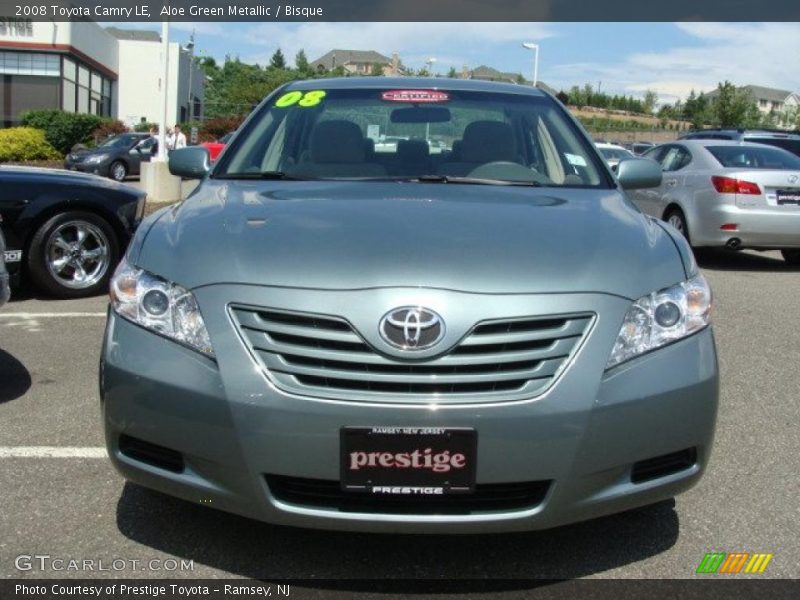 Aloe Green Metallic / Bisque 2008 Toyota Camry LE