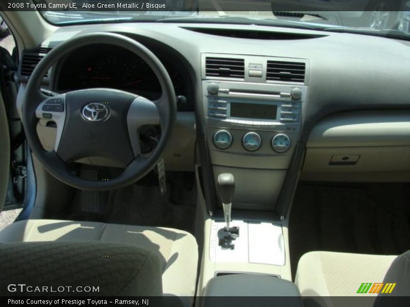 Aloe Green Metallic / Bisque 2008 Toyota Camry LE