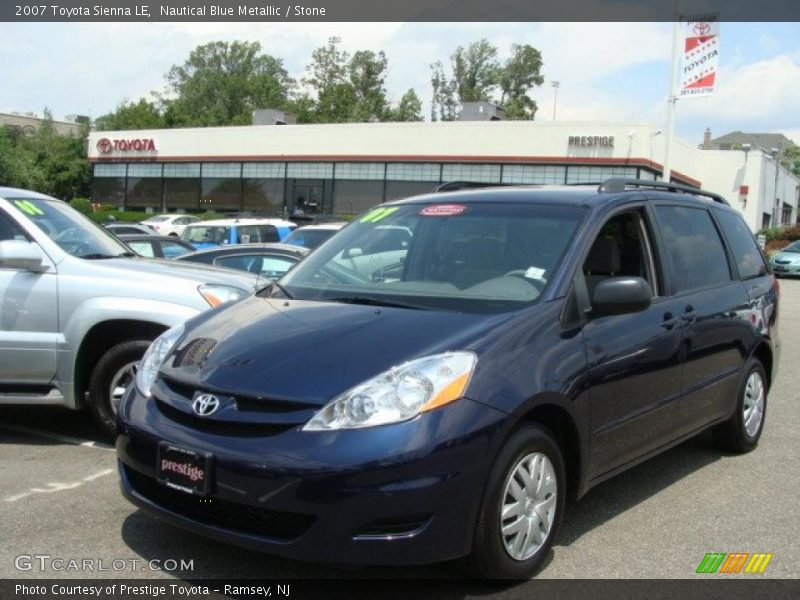 Nautical Blue Metallic / Stone 2007 Toyota Sienna LE