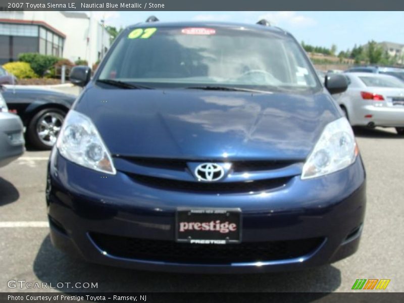 Nautical Blue Metallic / Stone 2007 Toyota Sienna LE