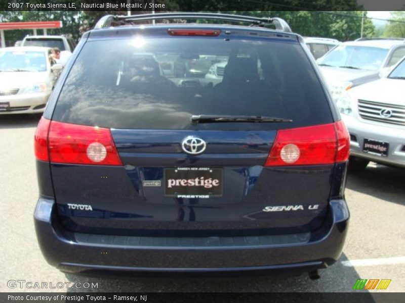 Nautical Blue Metallic / Stone 2007 Toyota Sienna LE