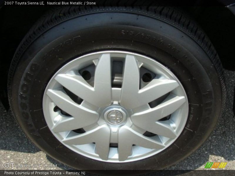 Nautical Blue Metallic / Stone 2007 Toyota Sienna LE
