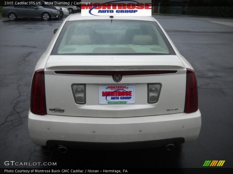 White Diamond / Cashmere 2005 Cadillac STS V6