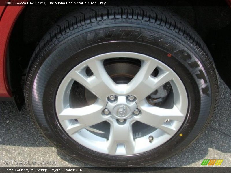 Barcelona Red Metallic / Ash Gray 2009 Toyota RAV4 4WD
