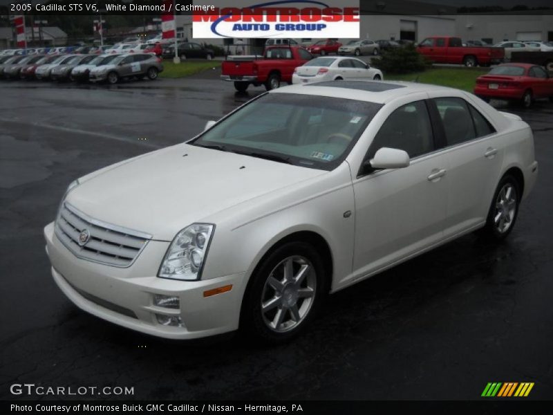 White Diamond / Cashmere 2005 Cadillac STS V6