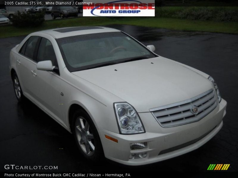 White Diamond / Cashmere 2005 Cadillac STS V6