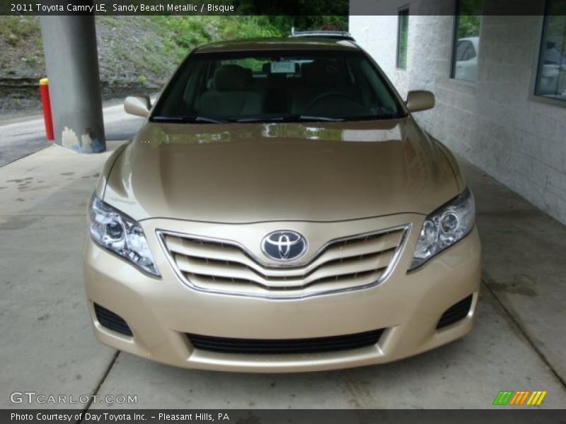 Sandy Beach Metallic / Bisque 2011 Toyota Camry LE