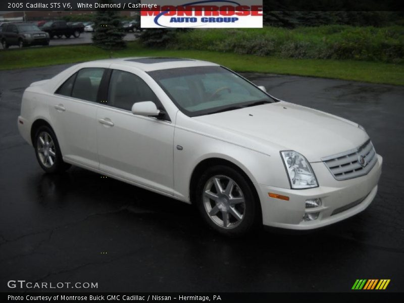 White Diamond / Cashmere 2005 Cadillac STS V6