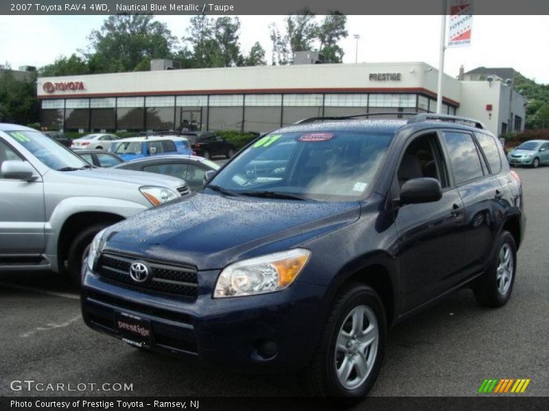 Nautical Blue Metallic / Taupe 2007 Toyota RAV4 4WD