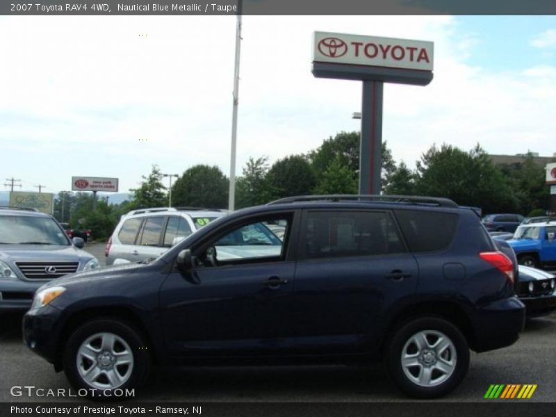 Nautical Blue Metallic / Taupe 2007 Toyota RAV4 4WD