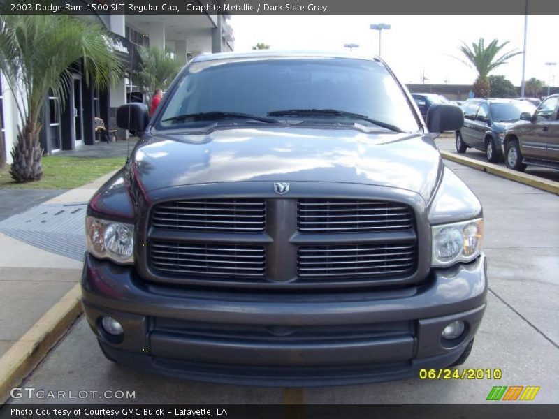 Graphite Metallic / Dark Slate Gray 2003 Dodge Ram 1500 SLT Regular Cab